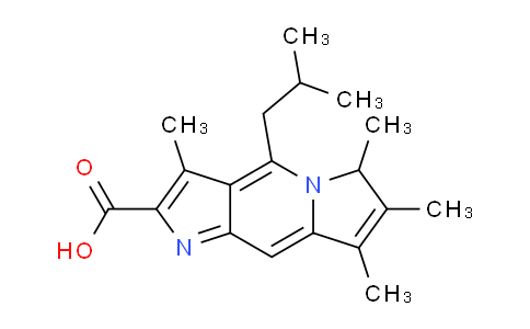 CAS No. 958777-51-0, 4-Isobutyl-3,6,7,8-tetramethyl-6H-pyrrolo[3,2-f]indolizine-2-carboxylic acid