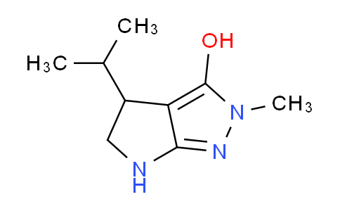 CAS No. 1707373-10-1, 4-Isopropyl-2-methyl-2,4,5,6-tetrahydropyrrolo[2,3-c]pyrazol-3-ol