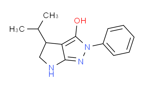 CAS No. 1708428-50-5, 4-Isopropyl-2-phenyl-2,4,5,6-tetrahydropyrrolo[2,3-c]pyrazol-3-ol