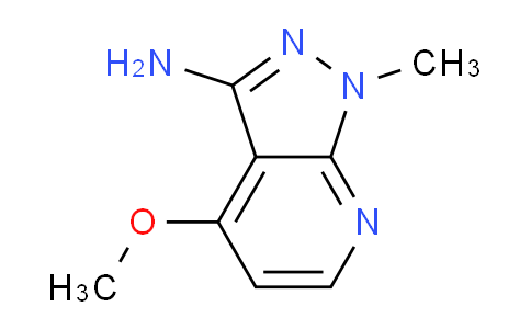 CAS No. 717875-82-6, 4-Methoxy-1-methyl-1H-pyrazolo[3,4-b]pyridin-3-amine