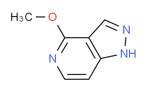 CAS No. 1357946-03-2, 4-Methoxy-1H-pyrazolo[4,3-c]pyridine
