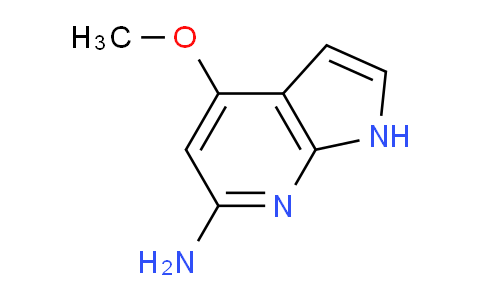 CAS No. 1190311-52-4, 4-Methoxy-1H-pyrrolo[2,3-b]pyridin-6-amine