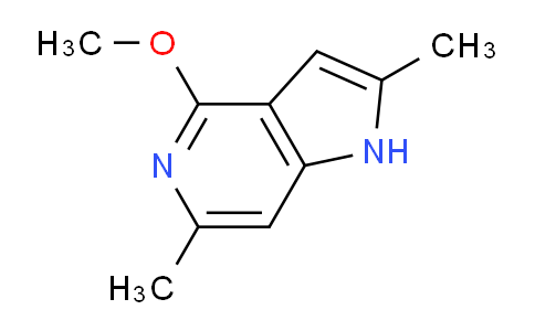 CAS No. 1190322-66-7, 4-Methoxy-2,6-dimethyl-1H-pyrrolo[3,2-c]pyridine