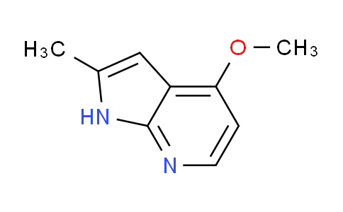 CAS No. 307951-52-6, 4-Methoxy-2-methyl-1H-pyrrolo[2,3-b]pyridine