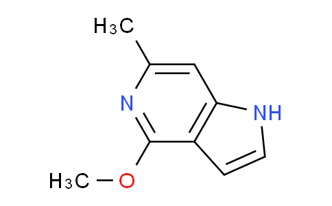 CAS No. 1190320-88-7, 4-Methoxy-6-methyl-1H-pyrrolo[3,2-c]pyridine
