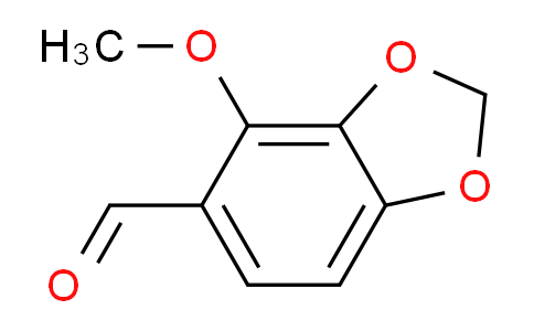 CAS No. 5779-99-7, 4-Methoxybenzo[d][1,3]dioxole-5-carbaldehyde