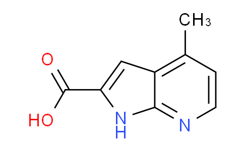 CAS No. 1086398-97-1, 4-Methyl-1H-pyrrolo[2,3-b]pyridine-2-carboxylic acid