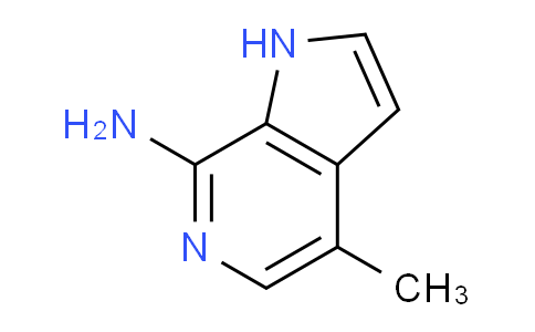 CAS No. 1260384-89-1, 4-Methyl-1H-pyrrolo[2,3-c]pyridin-7-amine