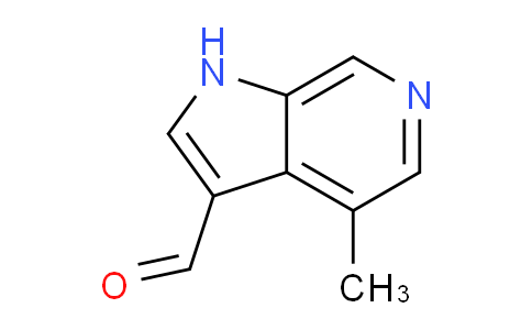 CAS No. 1190319-89-1, 4-Methyl-1H-pyrrolo[2,3-c]pyridine-3-carbaldehyde