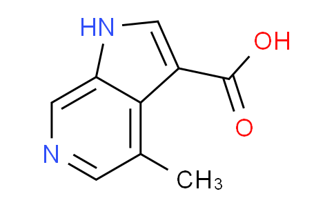 CAS No. 1190319-91-5, 4-Methyl-1H-pyrrolo[2,3-c]pyridine-3-carboxylic acid