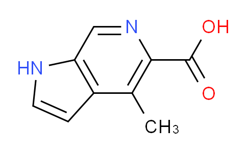 CAS No. 1416440-15-7, 4-Methyl-1H-pyrrolo[2,3-c]pyridine-5-carboxylic acid