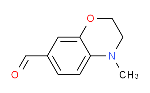 CAS No. 141103-93-7, 4-Methyl-3,4-dihydro-2H-benzo[b][1,4]oxazine-7-carbaldehyde