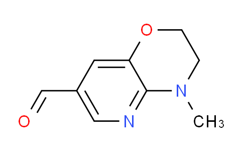 CAS No. 921938-80-9, 4-Methyl-3,4-dihydro-2H-pyrido[3,2-b][1,4]oxazine-7-carbaldehyde