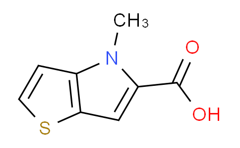 CAS No. 841222-62-6, 4-Methyl-4H-thieno[3,2-b]pyrrole-5-carboxylic acid