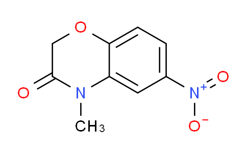 CAS No. 103361-68-8, 4-Methyl-6-nitro-2H-1,4-benzoxazin-3-one