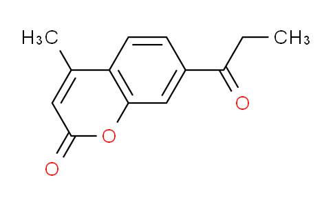 CAS No. 1255147-07-9, 4-Methyl-7-propionyl-2H-chromen-2-one