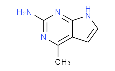 CAS No. 306314-93-2, 4-Methyl-7H-pyrrolo[2,3-d]pyrimidin-2-amine