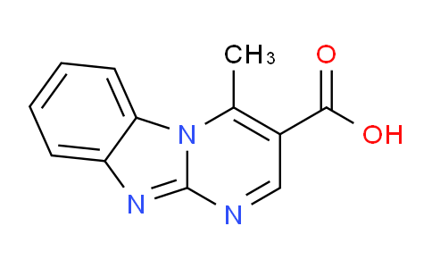 CAS No. 685107-38-4, 4-Methylbenzo[4,5]imidazo[1,2-a]pyrimidine-3-carboxylic acid