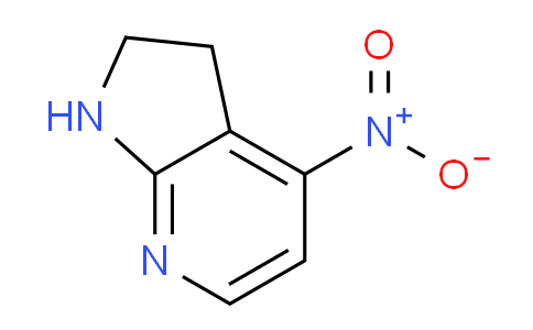 CAS No. 1822922-04-2, 4-Nitro-2,3-dihydro-1H-pyrrolo[2,3-b]pyridine
