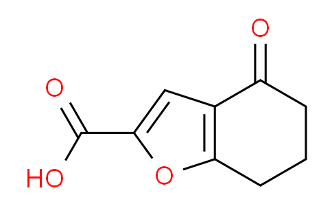 CAS No. 108249-48-5, 4-Oxo-4,5,6,7-tetrahydrobenzofuran-2-carboxylic acid