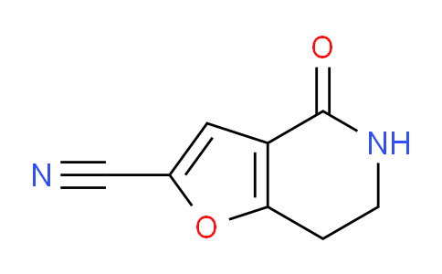 CAS No. 1708445-20-8, 4-Oxo-4,5,6,7-tetrahydrofuro[3,2-c]pyridine-2-carbonitrile