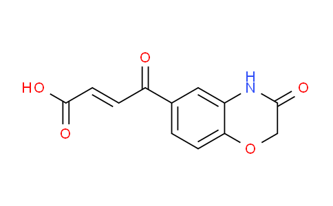 CAS No. 26518-87-6, 4-Oxo-4-(3-oxo-3,4-dihydro-2H-benzo[b][1,4]oxazin-6-yl)but-2-enoic acid