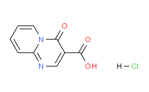 CAS No. 1185300-03-1, 4-Oxo-4H-pyrido[1,2-a]pyrimidine-3-carboxylic acid hydrochloride