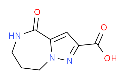 CAS No. 477863-08-4, 4-Oxo-5,6,7,8-tetrahydro-4H-pyrazolo[1,5-a][1,4]diazepine-2-carboxylic acid
