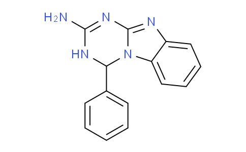 CAS No. 26958-67-8, 4-Phenyl-3,4-dihydrobenzo[4,5]imidazo[1,2-a][1,3,5]triazin-2-amine
