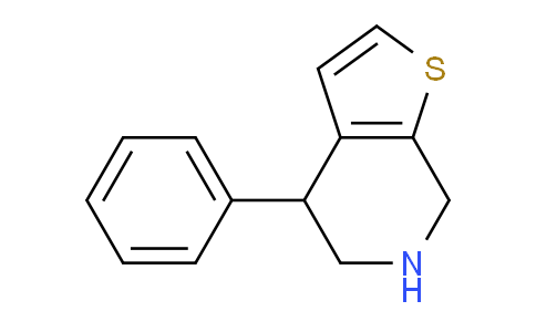 CAS No. 66200-59-7, 4-Phenyl-4,5,6,7-tetrahydrothieno[2,3-c]pyridine