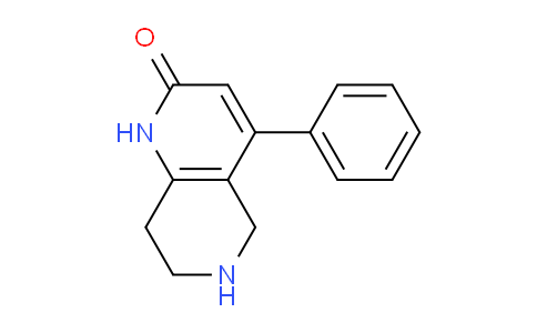 CAS No. 199785-90-5, 4-Phenyl-5,6,7,8-tetrahydro-1,6-naphthyridin-2(1H)-one