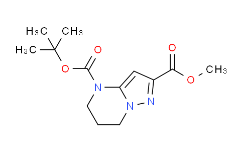 CAS No. 1200497-69-3, 4-tert-Butyl 2-methyl 6,7-dihydropyrazolo[1,5-a]pyrimidine-2,4(5H)-dicarboxylate