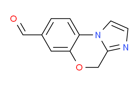 CAS No. 1231192-01-0, 4H-Benzo[b]imidazo[1,2-d][1,4]oxazine-7-carbaldehyde