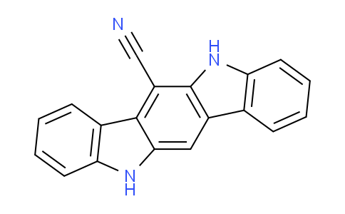 CAS No. 1956321-98-4, 5,11-Dihydroindolo[3,2-b]carbazole-6-carbonitrile