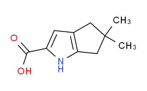 CAS No. 1936533-04-8, 5,5-Dimethyl-1,4,5,6-tetrahydrocyclopenta[b]pyrrole-2-carboxylic acid
