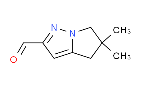 CAS No. 623565-23-1, 5,5-Dimethyl-5,6-dihydro-4H-pyrrolo[1,2-b]pyrazole-2-carbaldehyde