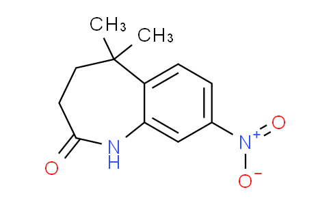 CAS No. 1022972-64-0, 5,5-Dimethyl-8-nitro-4,5-dihydro-1H-benzo[b]azepin-2(3H)-one