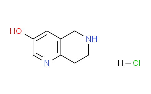 CAS No. 625098-88-6, 5,6,7,8-Tetrahydro-1,6-naphthyridin-3-ol hydrochloride