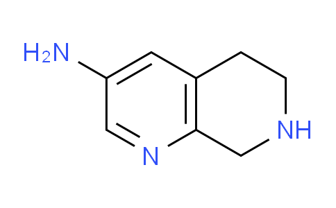 CAS No. 1256812-38-0, 5,6,7,8-Tetrahydro-1,7-naphthyridin-3-amine