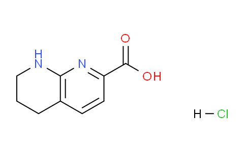 CAS No. 1187931-99-2, 5,6,7,8-Tetrahydro-1,8-naphthyridine-2-carboxylic acid hydrochloride