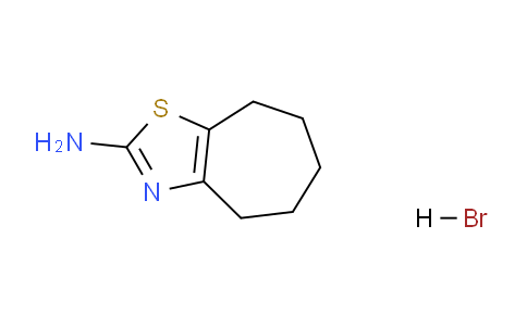 CAS No. 1049739-66-3, 5,6,7,8-Tetrahydro-4H-cyclohepta[d]thiazol-2-amine hydrobromide