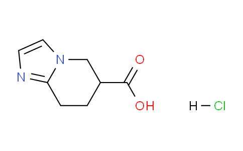 CAS No. 139183-99-6, 5,6,7,8-Tetrahydroimidazo[1,2-a]pyridine-6-carboxylic acid hydrochloride