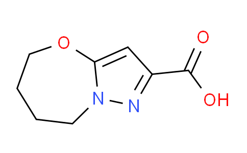 CAS No. 1509569-48-5, 5,6,7,8-Tetrahydropyrazolo[5,1-b][1,3]oxazepine-2-carboxylic acid