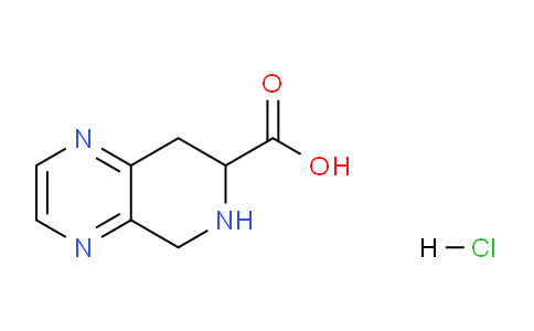 CAS No. 264623-56-5, 5,6,7,8-Tetrahydropyrido[3,4-b]pyrazine-7-carboxylic acid hydrochloride