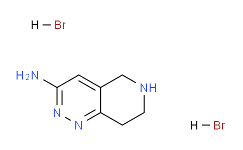 CAS No. 1334146-29-0, 5,6,7,8-Tetrahydropyrido[4,3-c]pyridazin-3-amine dihydrobromide