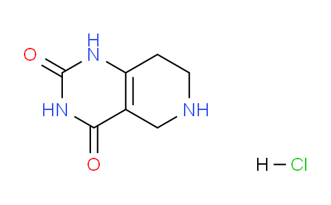 CAS No. 1170023-46-7, 5,6,7,8-Tetrahydropyrido[4,3-d]pyrimidine-2,4(1H,3H)-dione hydrochloride
