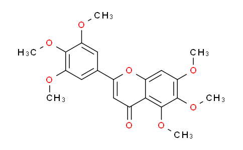 CAS No. 29043-07-0, 5,6,7-Trimethoxy-2-(3,4,5-trimethoxyphenyl)-4H-chromen-4-one