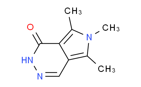 CAS No. 90817-87-1, 5,6,7-Trimethyl-2,6-dihydro-1H-pyrrolo[3,4-d]pyridazin-1-one