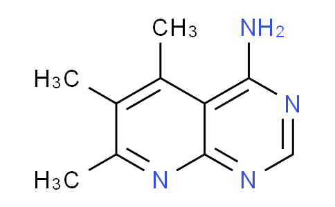 CAS No. 1547867-58-2, 5,6,7-Trimethylpyrido[2,3-d]pyrimidin-4-amine