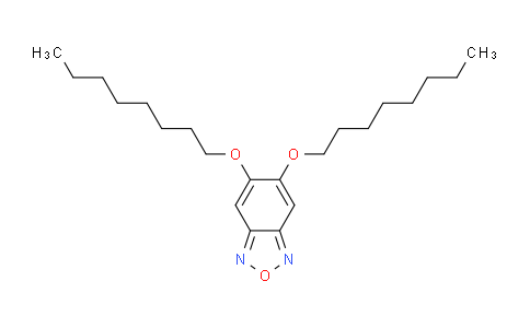 CAS No. 1314801-34-7, 5,6-Bis(octyloxy)benzo[c][1,2,5]oxadiazole